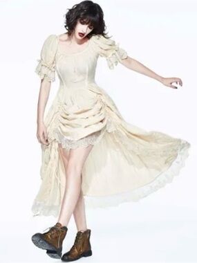 Devil Fashion Gretel Steampunk Victorian Style Vintage Dress